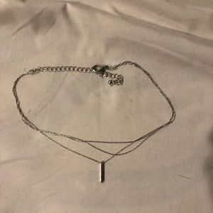 Altar’d state silver choker ✨